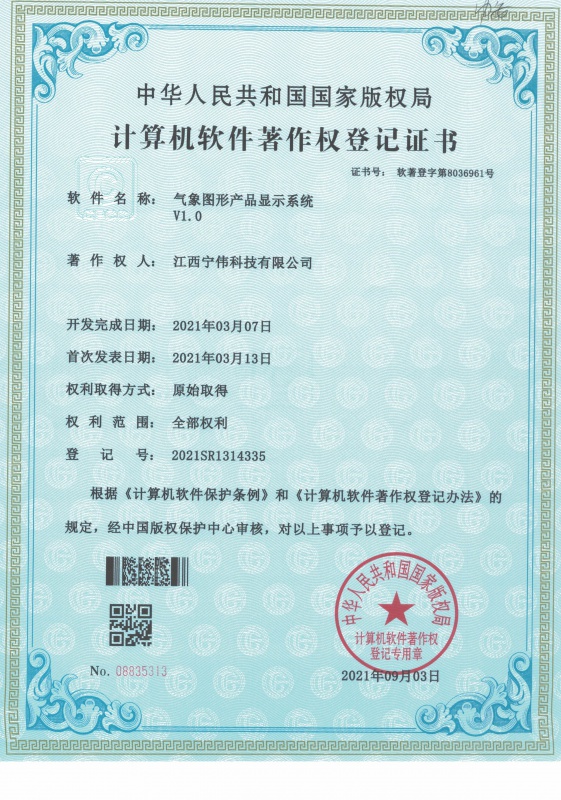 氣象圖形産品顯示系統...